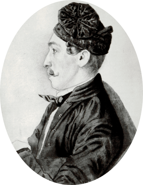 Николай Соломонович Мартынов. Худ. — Томас Райт 1843.