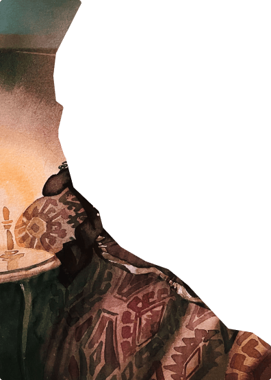 Иллюстрация к роману «Герой нашего времени». 1972