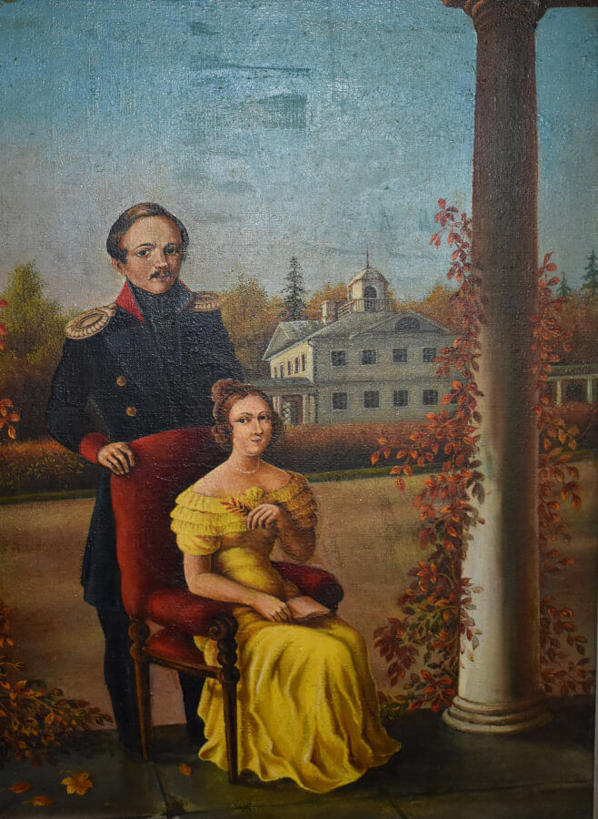 Лермонтов Михаил с Екатериной Сушковой